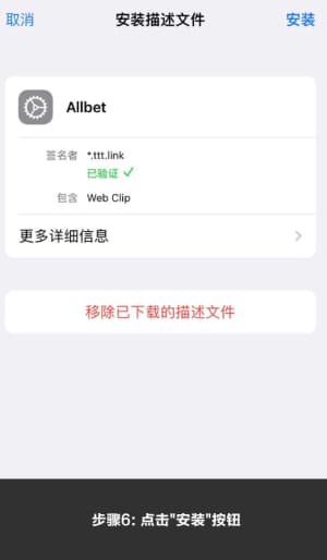 欧博iOS版APP下载、安装与部署全流程操作示意图6